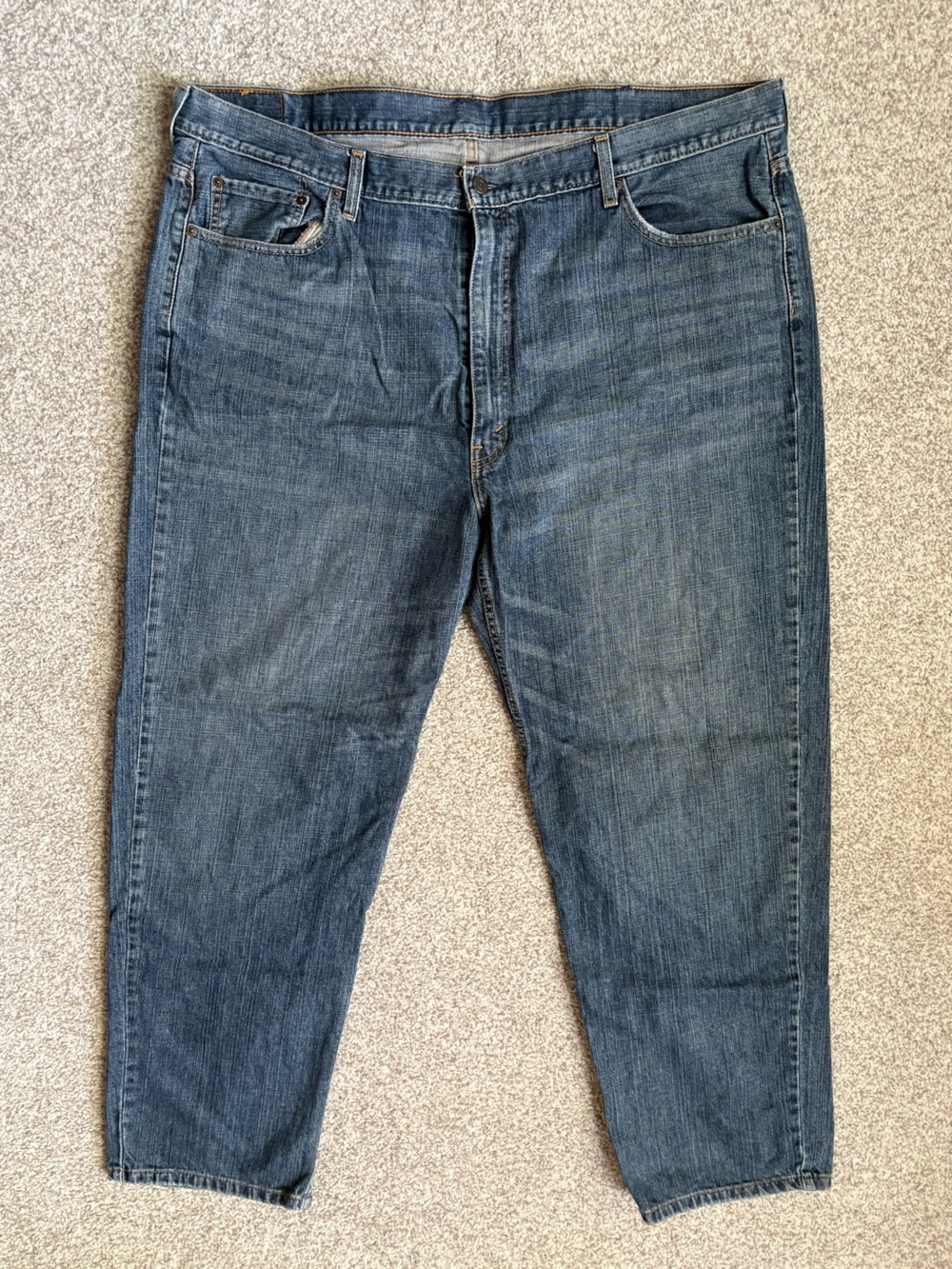 Levi's Relaxed Fit Blue Jeans